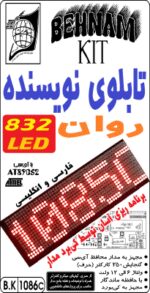کیت تابلوي نويسنده روان