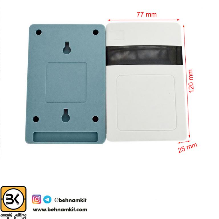 75-160 جعبه دیواری چینی s:12x7.8x4 Cm کد 160-75 - Image 1