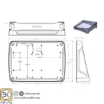 جعبه شیبدار رومیزی BDC 30018 - Image 6