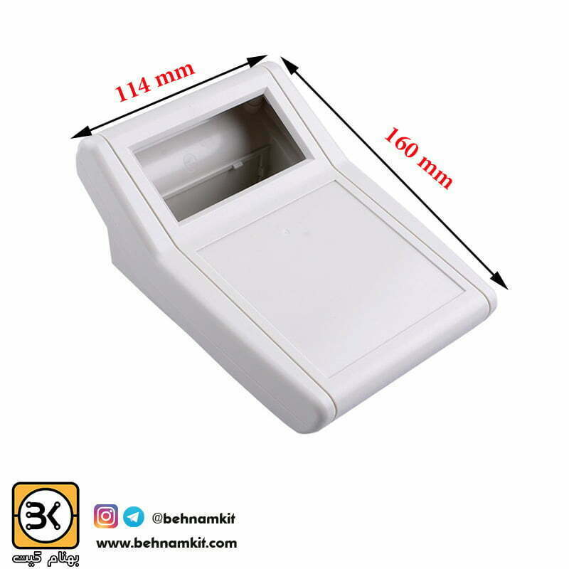 21 جعبه ماشین حسابی پنجره باز / رومیزی مشکی - Image 1