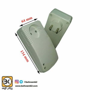 جعبه محافظ تک  پریز ((جدید)) همراه با پلاتین