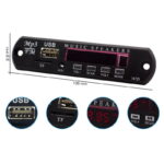 پنل پخش کننده MP3 پشتیبانی از MicroSD و USB با ریموت کنترل