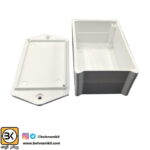 جعبه 4*6 پیچی سفید/ گوشواره ای - Image 2