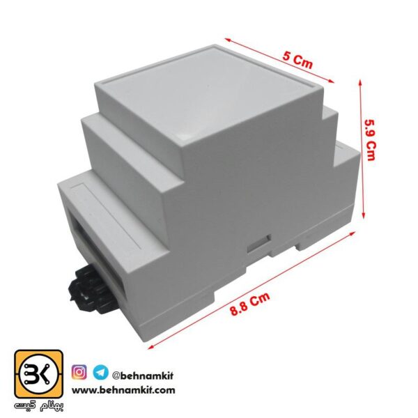 جعبه صنعتی قابلیت نصب روی رک 88x5 mm