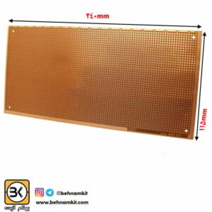 فیبر سوراخدار/ 4000 سوراخ (24.5 × 11.7 سانتیمتر)