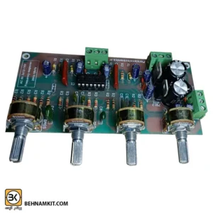 پری آمپلی فایر و تون کنترل 4 ولوم استريو حرفه ای