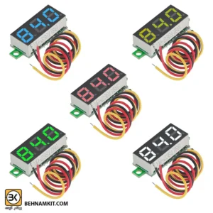 3-Wire Mini Digital Voltmeter