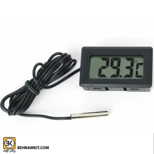 digital-themometer-module-01-600x600 copy ترمومتر ، دما سنج / LCD / با سیم رابط / Thermometer -50~110 - Image 1