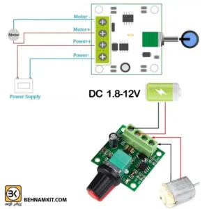 ماژول کنترلر سرعت موتور 1803BK – DC