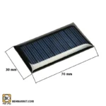 سولار / سلول خورشیدی Solar (7 x 3 Cm) 5V 30mA 0.15W