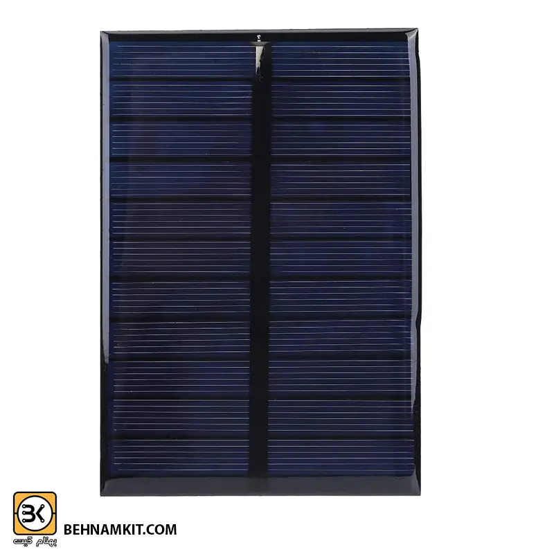 550827 سولار/سلول خورشیدی Solar (12x6.3Cm) 5.5V 150mA 0.825W - Image 1