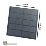 سولار / سلول خورشیدی Solar (13 x 11 Cm) 7V 170mA 1.12W