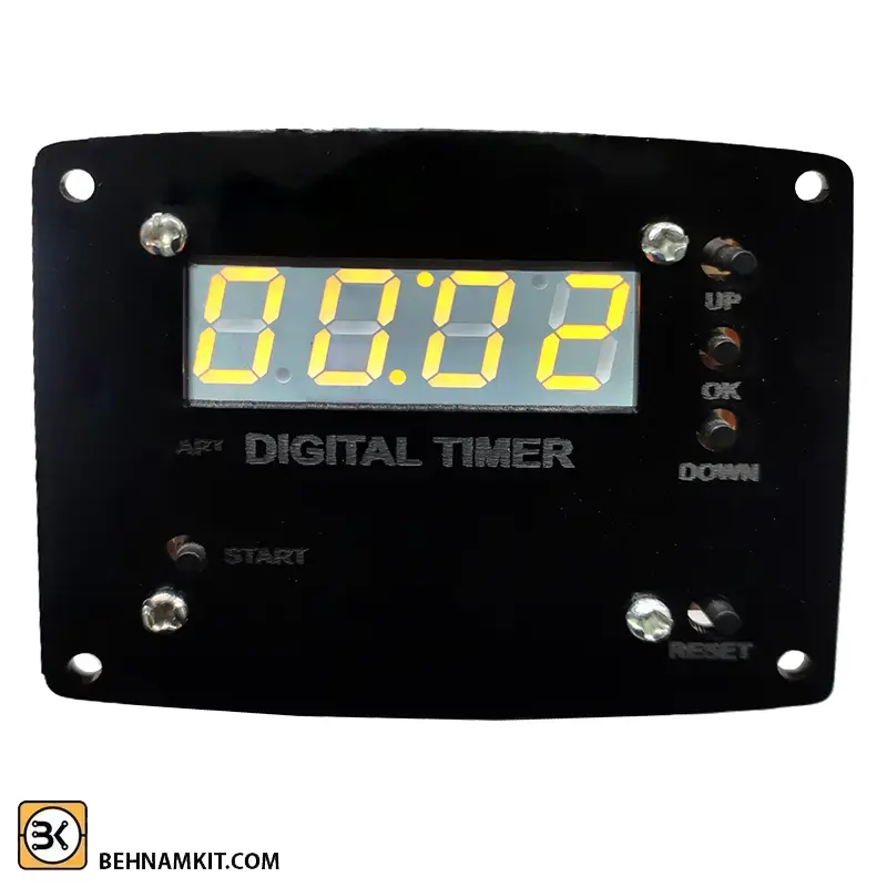 511149_digital timer 12v_1 برد تایمر دیجیتال / دو برنامه