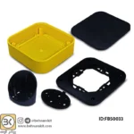 جعبه پلاستيکي پايه دار 98x98x32 mm - Image 3