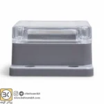 جعبه ضدآب مشکی با درب کریستال دودی  s: 8.5 × 6.1 x 3.3 Cm  (لبه‌پهن) - تصویر 16