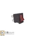 کلید راکل چراغدار / 4 پایه 220 ولت - Image 6