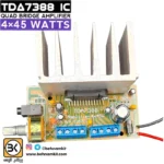 آمپليفاير استريو 4 کانال 4*45 وات با TDA7388