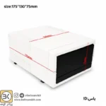 جعبه چهارتکه یاس 17 × 13 سفید