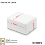 جعبه دو تكه فشاري 3.6 × 4.6  ارتفاع 2.2   كد 60012