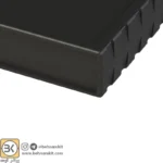 جعبه چهارتکه 7.7 × 11 ارتفاع 2.5 مشکی - Image 3