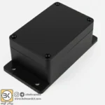 جعبه ضد آب  s: 10 × 6.7 x 5 Cm  مشکی / گوشواره دار