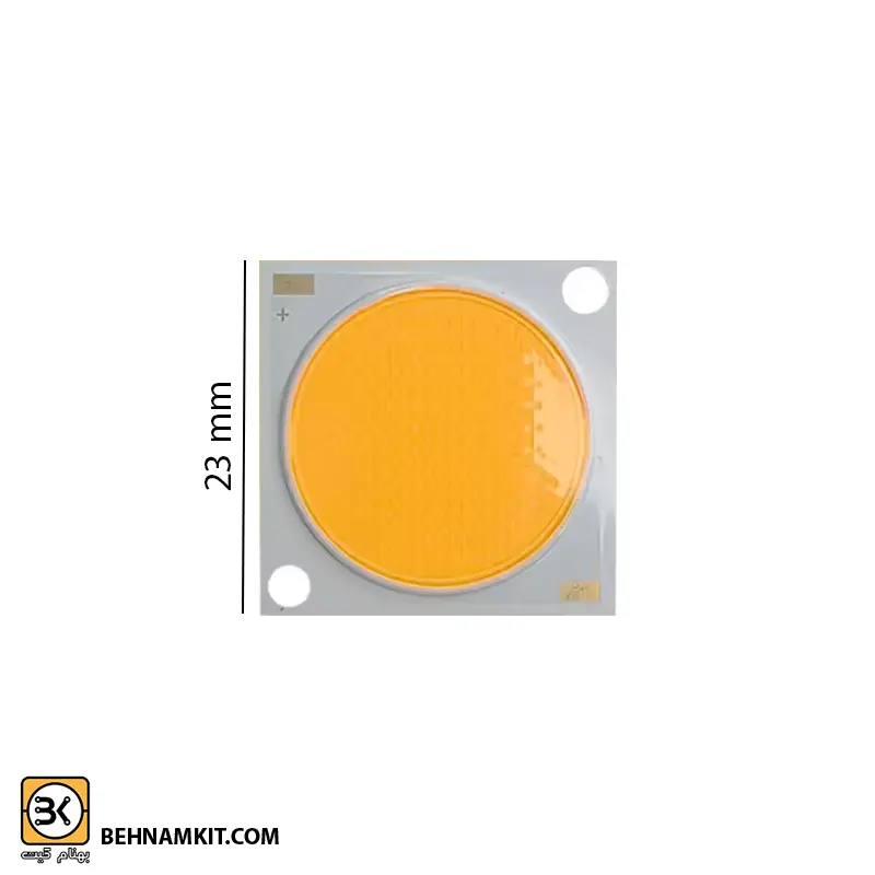 30 ww الاىدى 30 وات افتابی LED 23x23mm MD COB 30W WW 3050-3250K - تصویر 1