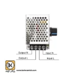 دیمر 4 كيلو وات  SCR4000W - Image 2