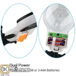 گیره مونتاژ ذره بین دار به همراه پایه هویه مدل MG16129AC - تصویر 4