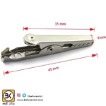 گیره سوسماری تکی بزرگ  Crocodile clips - تصویر 2