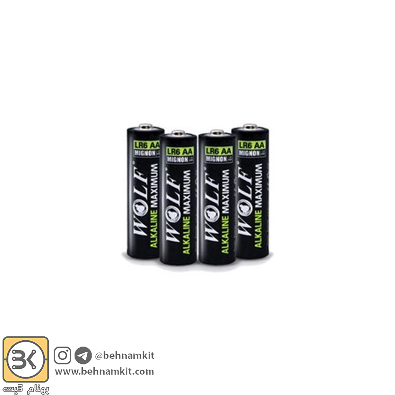 550750_WOLF MAXIMUM Alkaline Pen Battery_2 باطری قلم آلکالاین کارتی WOLF MAXIMUM - Image 1