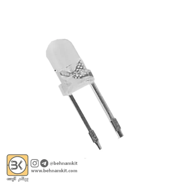 ال‌اى‌دى دو رنگ دو پایه LED 3mm - بهنام کیت