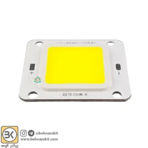 ال ای دی COB پروژکتوری 50 وات 12 ولت سفید مهتابی سایز 4640