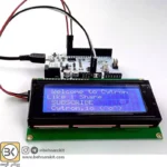 نمایشگر کاراکتری ۲۰×4 با بک لایت آبی  LCD 4x20 - Image 2