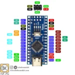 برد آردوینو نانو Arduino Nano CH340 با رابط USB Type-C - Image 2