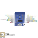 برد توسعه WeMos mini D1 با هسته ESP-32 دارای وایفای داخلی - Image 3