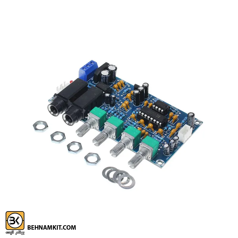 96065001_XH-M173_ MICROPHONE AMPLIFIER MODULE_1 ماژول برد اکو و پری آمپلی فایر حرفه ای XH–M173