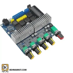ماژول آمپلی‌فایر TPA3116 با بلوتوث 50×2 وات و 100 وات ساب ووفر