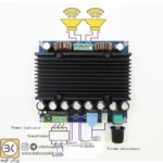 ماژول آمپلی فایر 2X210W استریو XH-M251 با تراشه TDA8954TH - تصویر 2