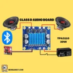 XH-A232 Digital Power Amplifier Board 30W+30W High-Power Dual-Channel Class D Audio Power Amplifier Board