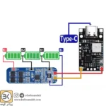 ماژول شارژر باتری لیتیوم یون 2 سل و 3 سل IP2326 با ورودی USB Type-C - Image 9