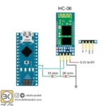 ماژول بلوتوث HC-06 با برد کمکی - Image 4