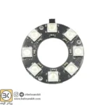 ماژول 8 تایی LED RGB حلقه‌ای WS2812B - Image 3