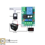 کنترل شارژ باتری مدل XH-M601 باتری 12 ولت - Image 2