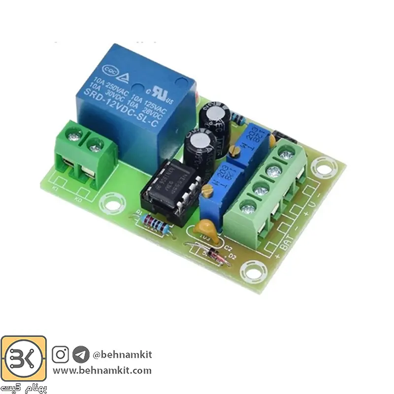XH-M601-960909485-3 کنترل شارژ باتری مدل XH-M601 باتری 12 ولت - Image 1
