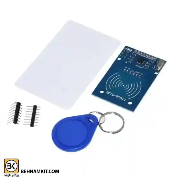 mod-rfid-rc522-read-write-13 ماژول کارت خوان RFID 13.56 Mhz RC522 با قابلیت خواندن و نوشتن - Image 1