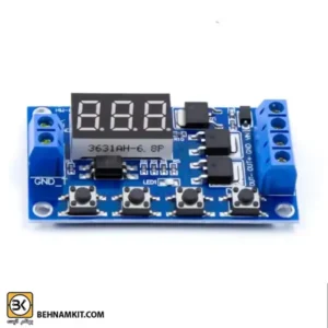 ماژول تایمر قابل تنظیم 12 تا 24 ولت با خروجی CMOS