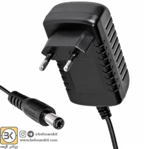 آداپتور 12 ولت 1 آمپر دیواری 12V-1A